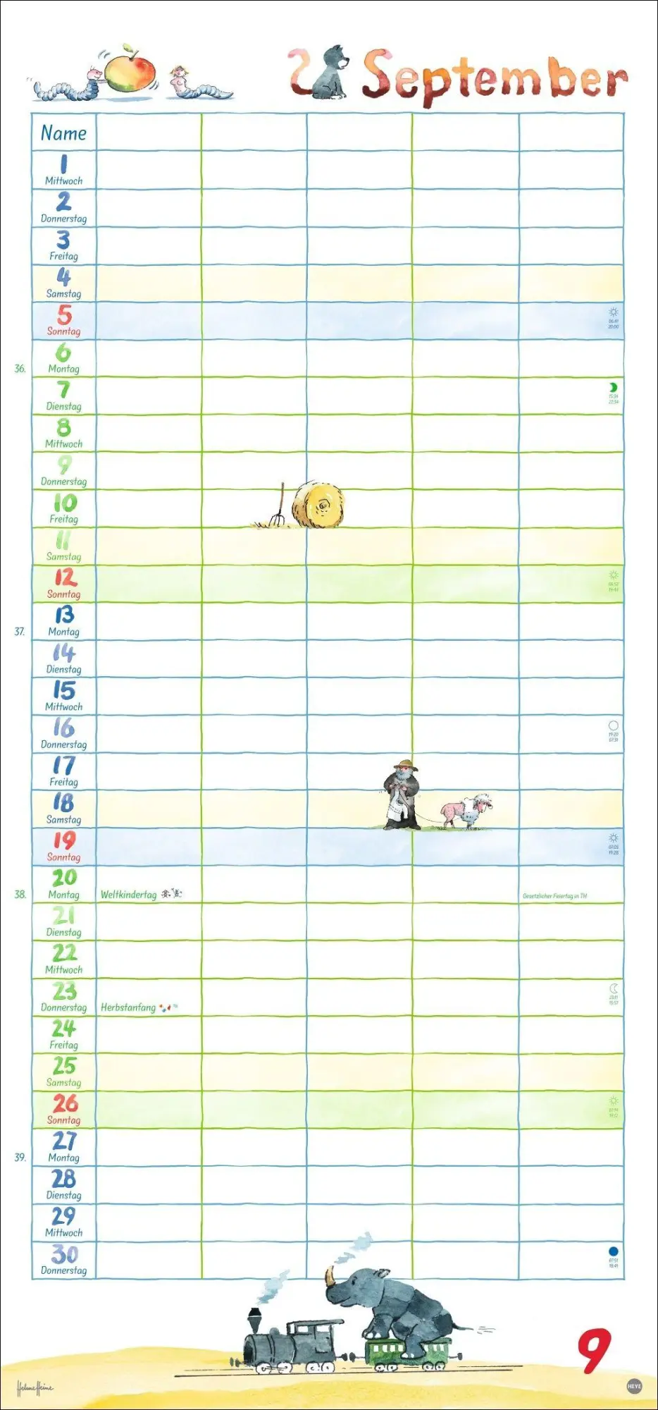 Bild: 9783756414727 | Helme Heine: Familienplaner 2027 | Helme Heine | Kalender | 15 S.