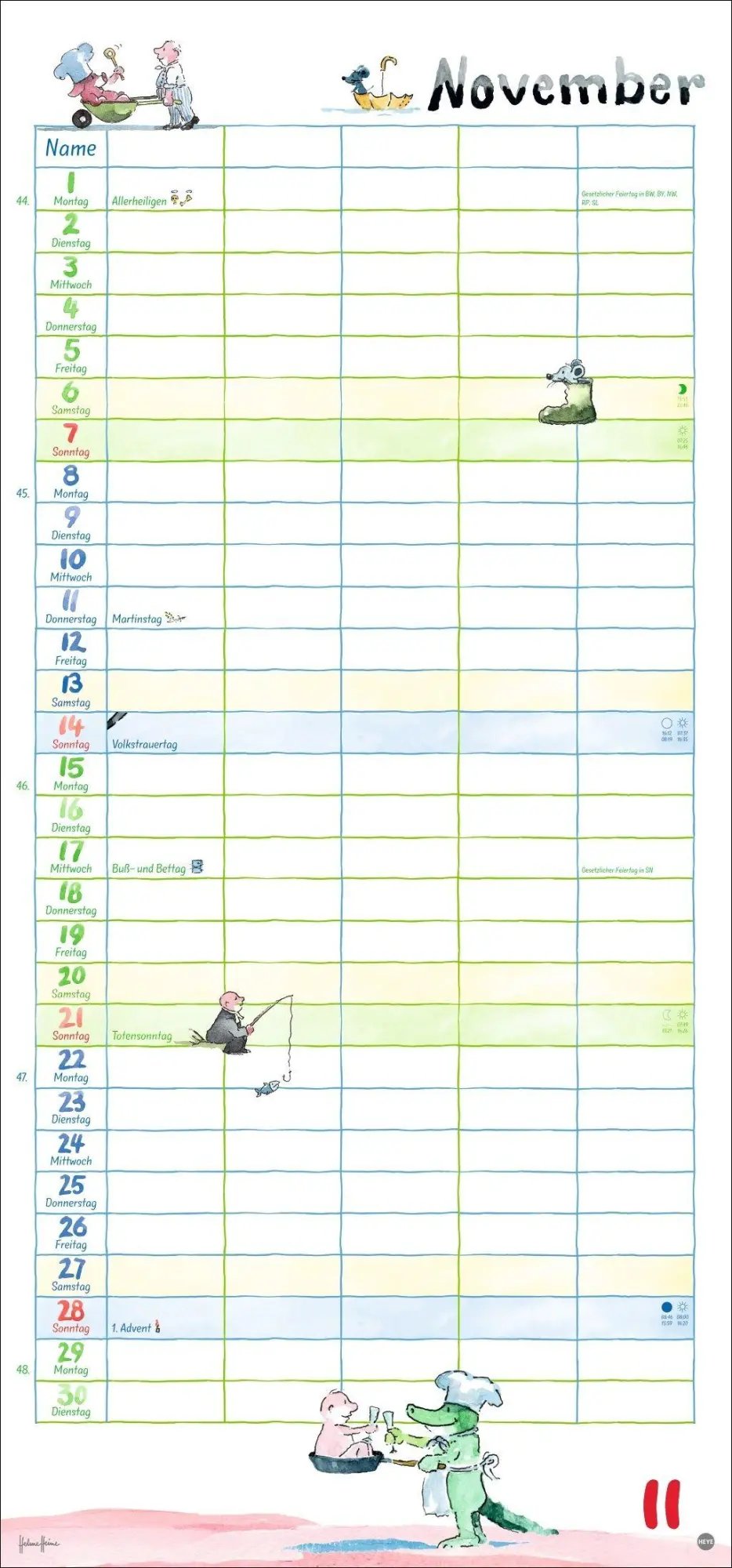 Bild: 9783756414727 | Helme Heine: Familienplaner 2027 | Helme Heine | Kalender | 15 S.