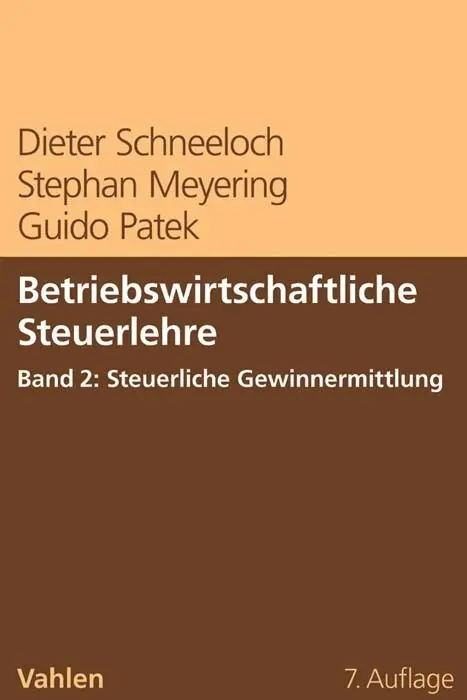 Cover: 9783800654727 | Betriebswirtschaftliche Steuerlehre Band 2: Steuerliche...