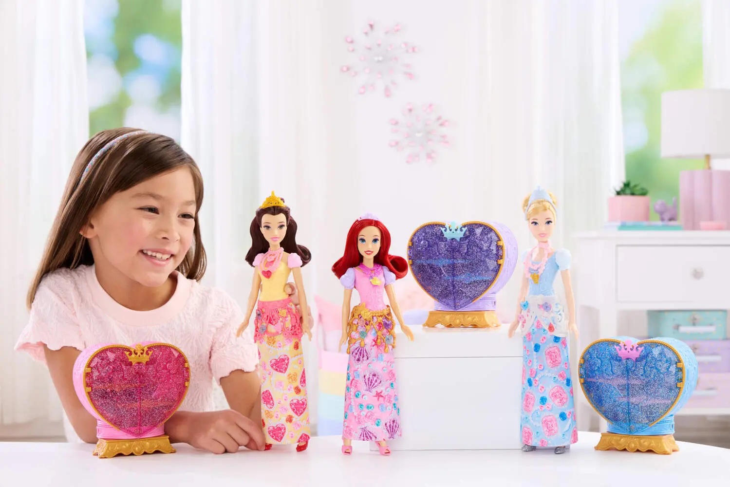 Bild: 194735334827 | Disney Prinzessin Juwel Reveal Arielle Puppe | Hülse im Karton | JHL49