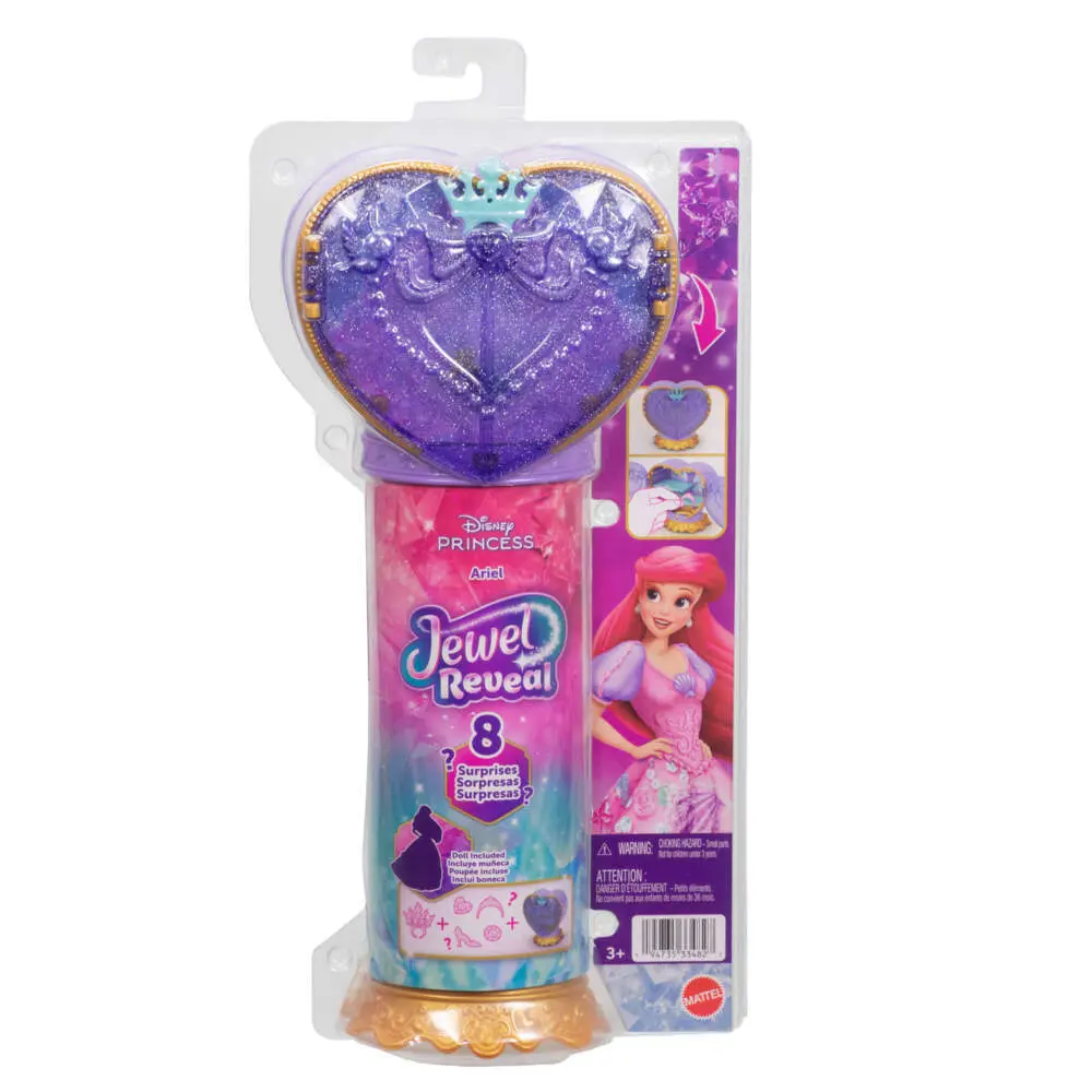Bild: 194735334827 | Disney Prinzessin Juwel Reveal Arielle Puppe | Hülse im Karton | JHL49
