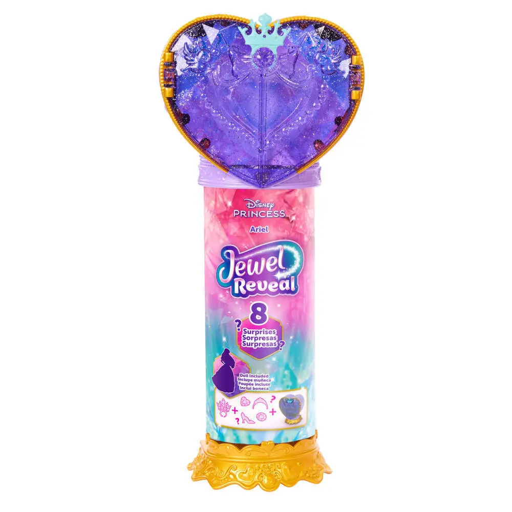 Bild: 194735334827 | Disney Prinzessin Juwel Reveal Arielle Puppe | Hülse im Karton | JHL49