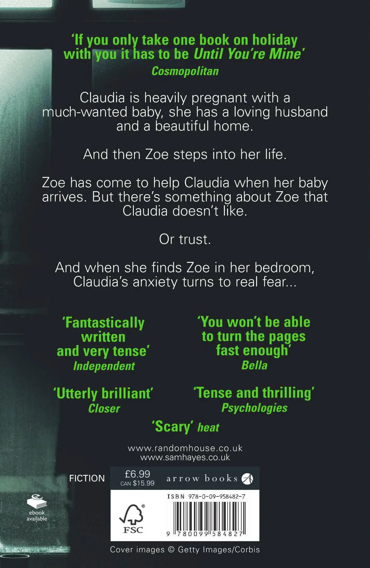 Rückseite: 9780099584827 | Until Youre Mine | Samantha Hayes | Taschenbuch | 408 S. | Englisch