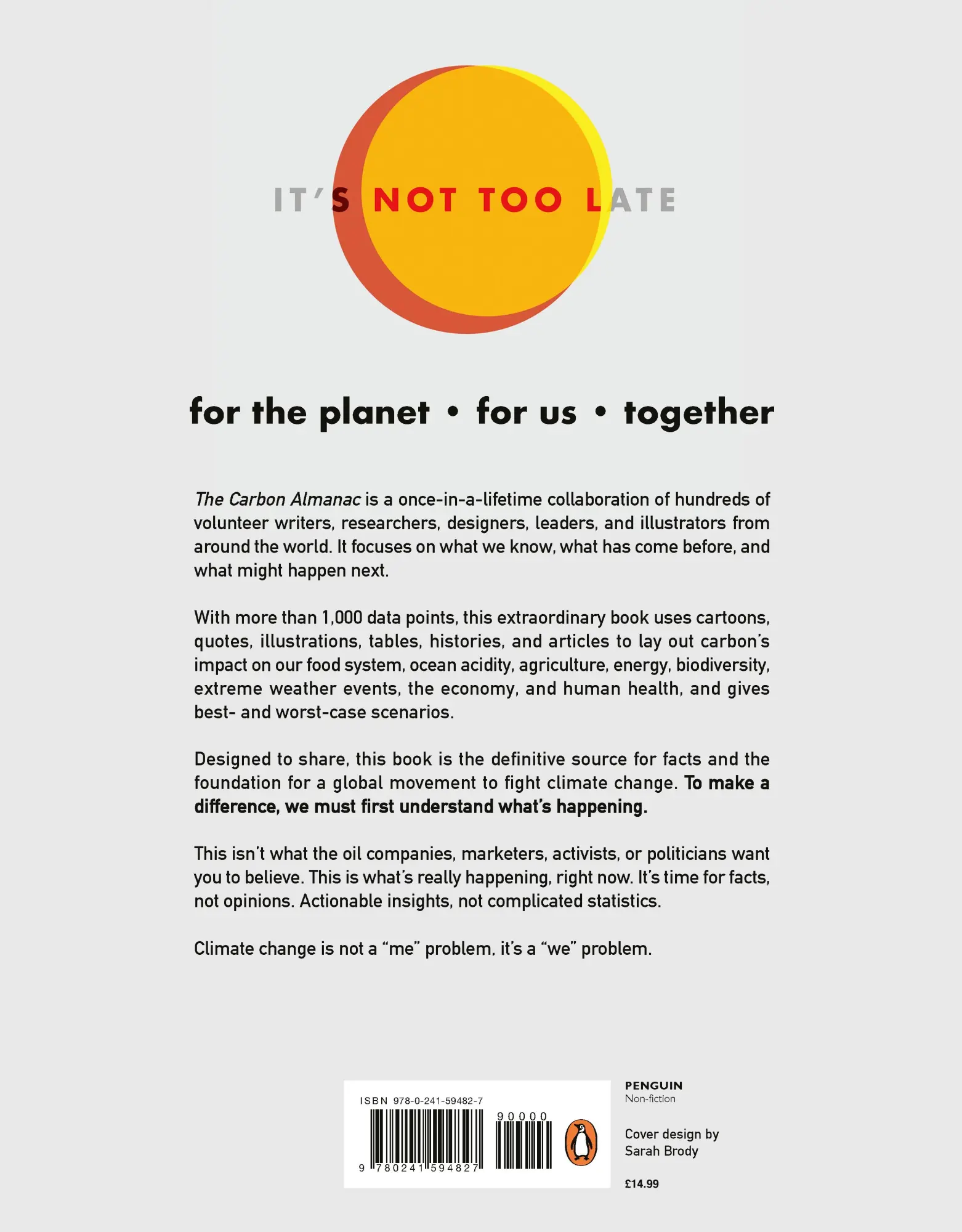 Rückseite: 9780241594827 | The Carbon Almanac | Seth Godin (u. a.) | Taschenbuch | Englisch