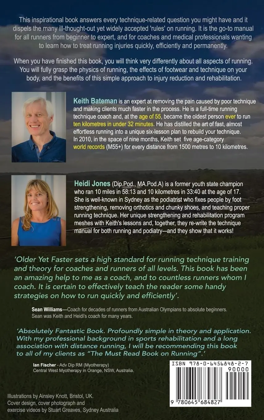Rückseite: 9780645684827 | Older Yet Faster | The Secret to Running Fast and Injury Free | Buch