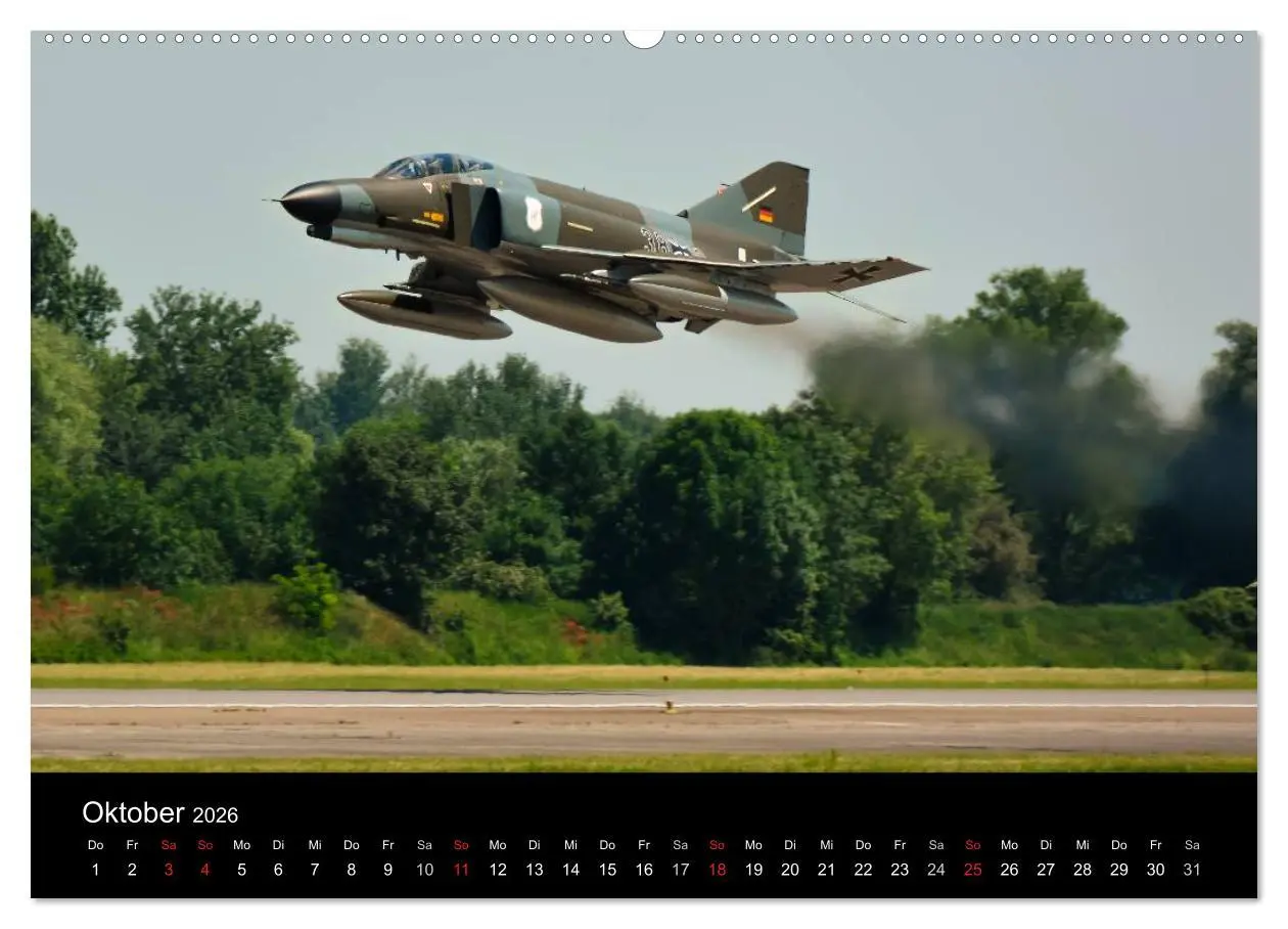 Bild: 9783516134827 | Phantoms bei der Luftwaffe (hochwertiger Premium Wandkalender 2026...