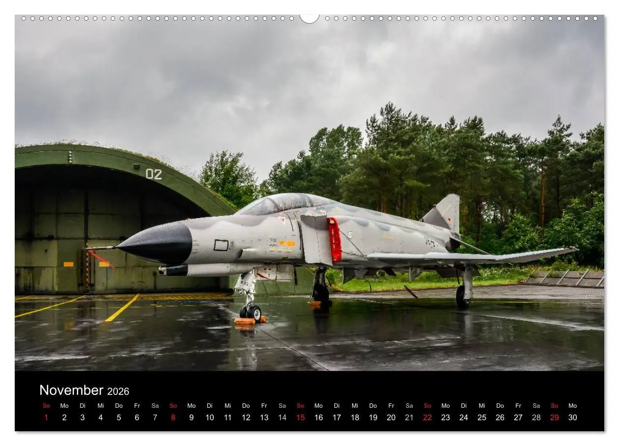 Bild: 9783516134827 | Phantoms bei der Luftwaffe (hochwertiger Premium Wandkalender 2026...