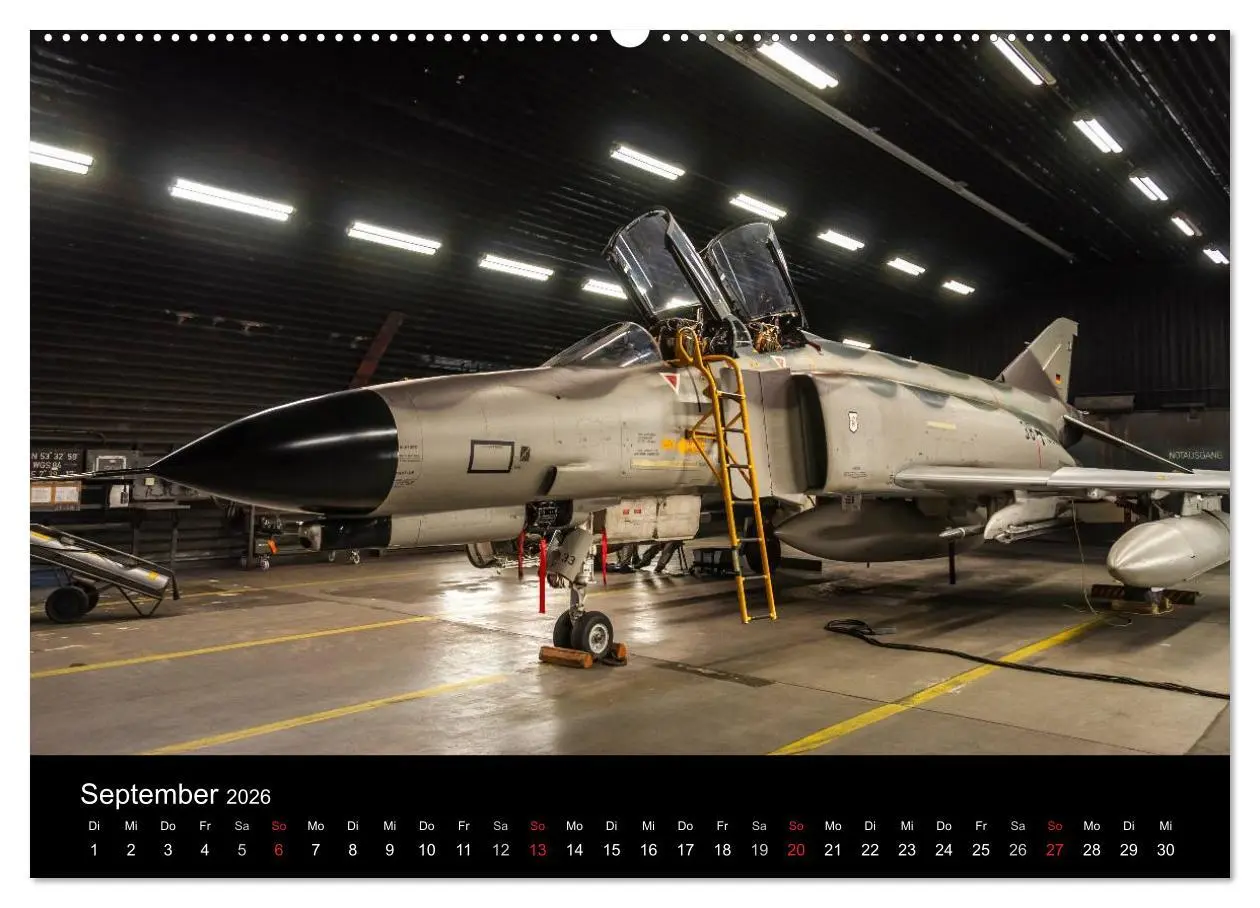 Bild: 9783516134827 | Phantoms bei der Luftwaffe (hochwertiger Premium Wandkalender 2026...