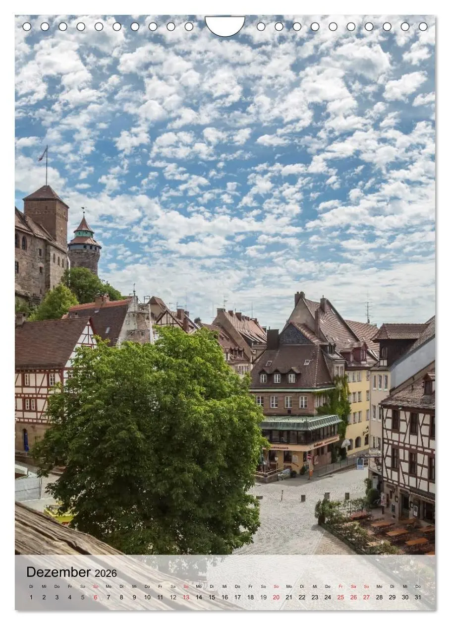 Bild: 9783516444827 | NÜRNBERG Charmante Altstadt (Wandkalender 2026 DIN A4 hoch),...