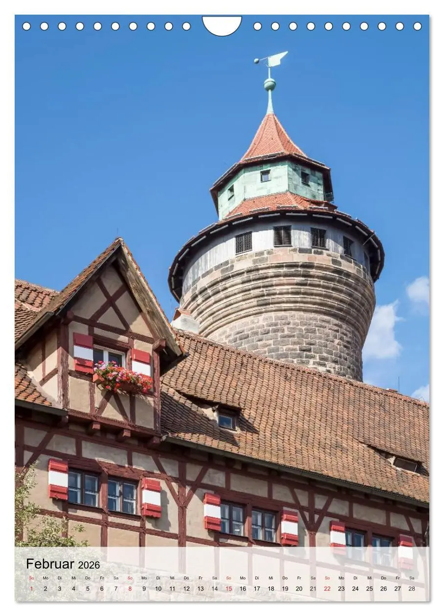 Bild: 9783516444827 | NÜRNBERG Charmante Altstadt (Wandkalender 2026 DIN A4 hoch),...