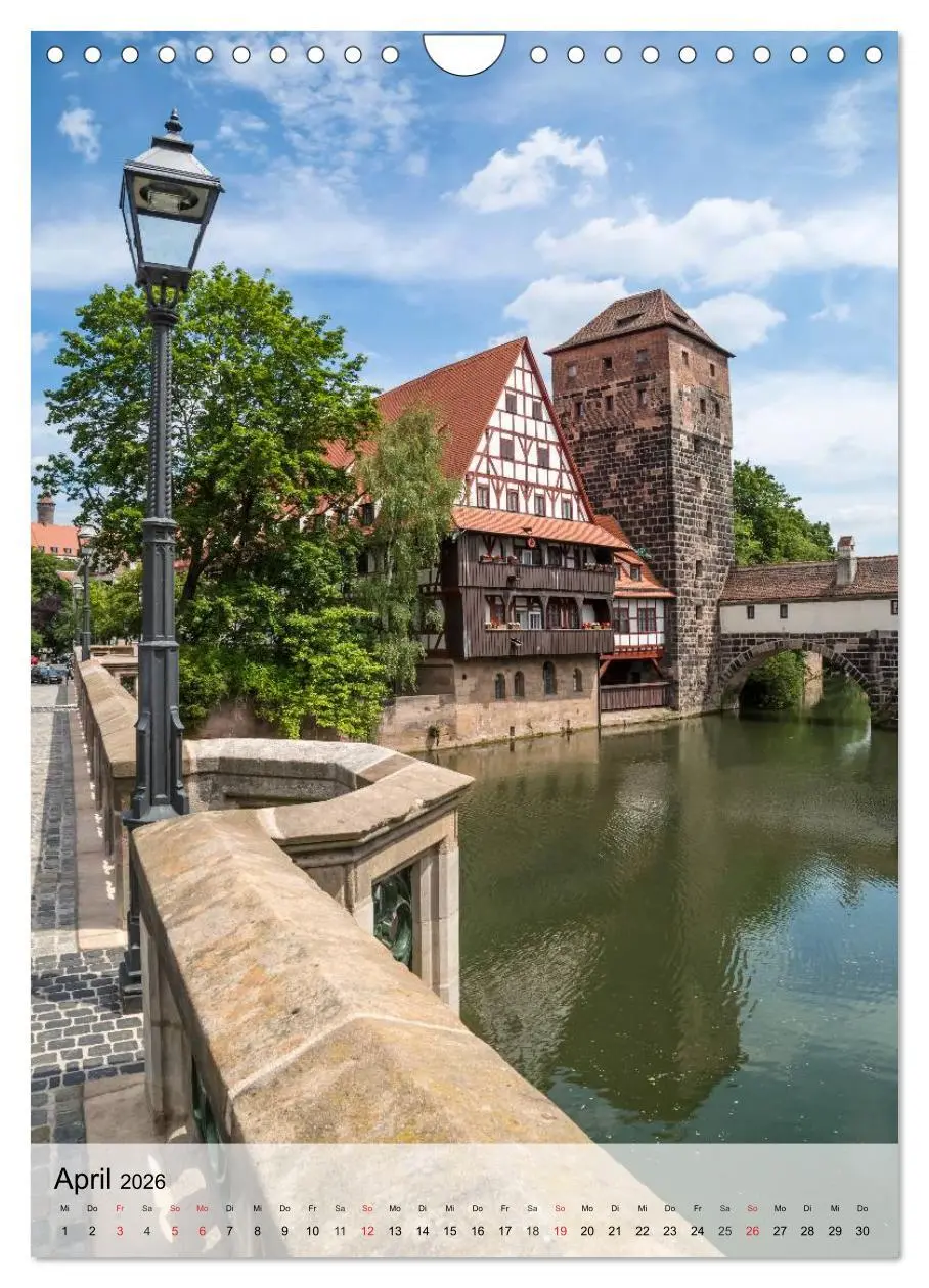 Bild: 9783516444827 | NÜRNBERG Charmante Altstadt (Wandkalender 2026 DIN A4 hoch),...