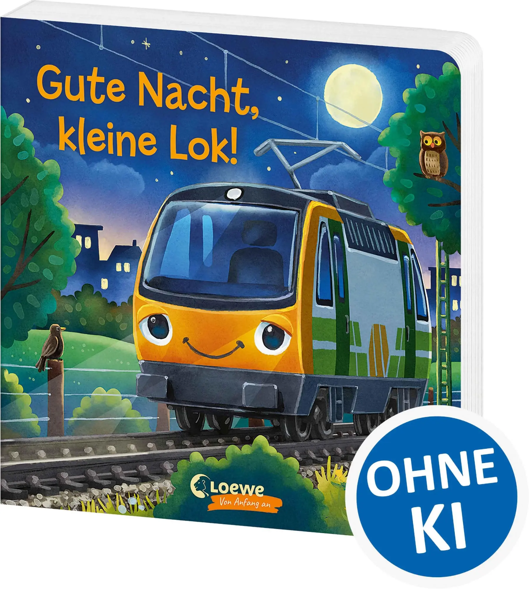 Cover: 9783743224827 | Gute Nacht, kleine Lok! | Lena Walde | Buch | Loewe von Anfang an