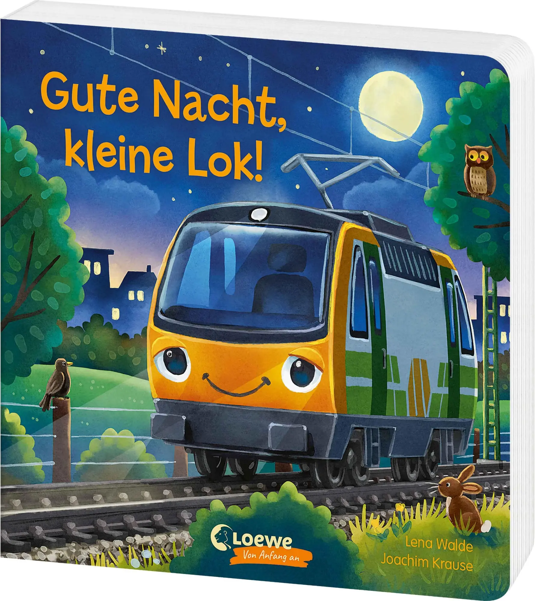 Bild: 9783743224827 | Gute Nacht, kleine Lok! | Lena Walde | Buch | Loewe von Anfang an