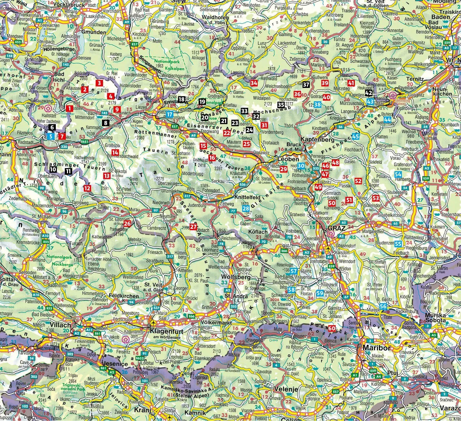 Bild: 9783763334827 | ROTHER Wanderbuch Wandern mit Öffis - Steiermark. 60 Touren mit...