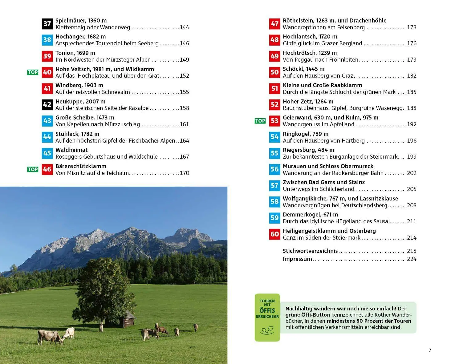 Bild: 9783763334827 | ROTHER Wanderbuch Wandern mit Öffis - Steiermark. 60 Touren mit...