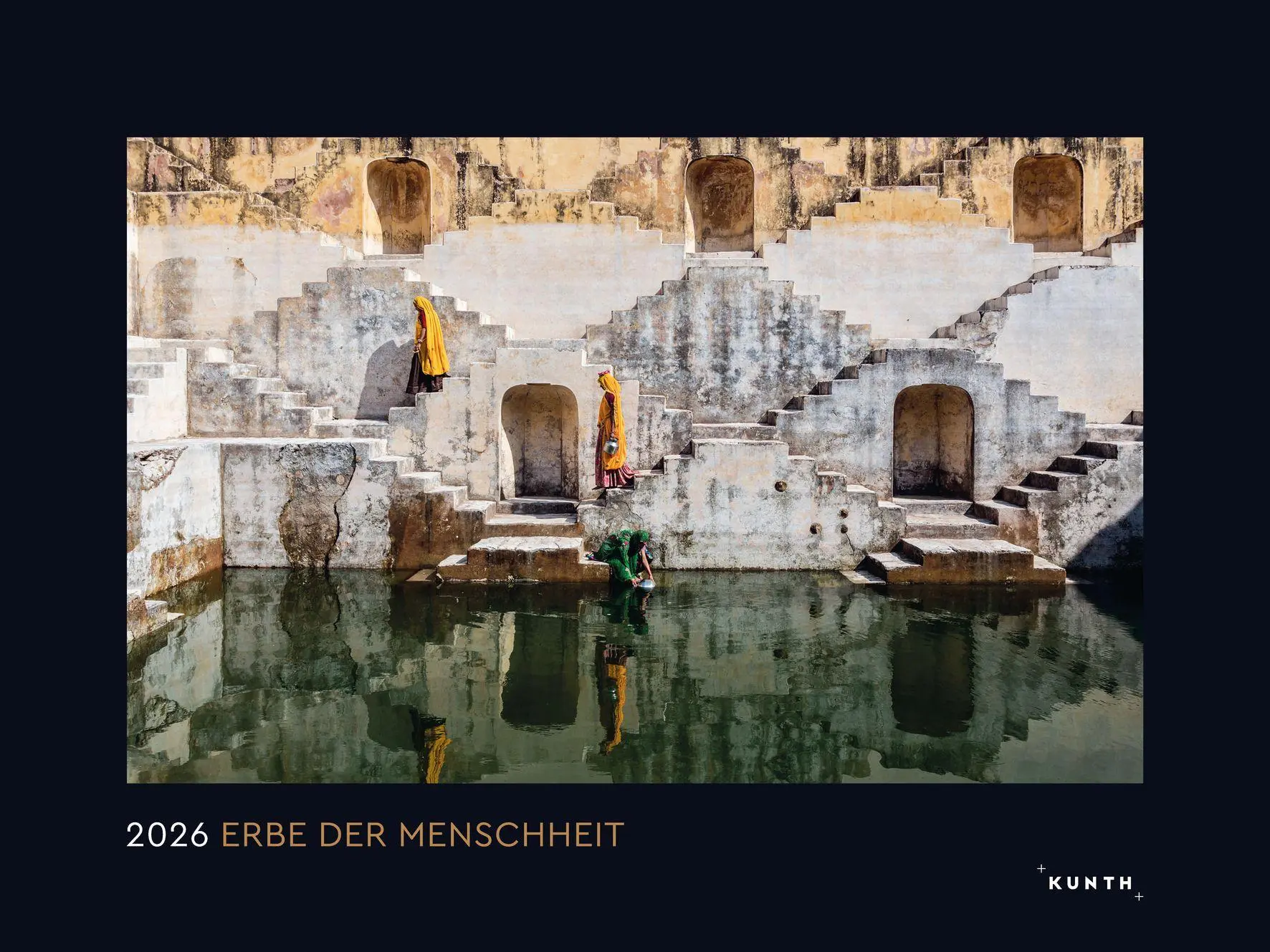 Cover: 9783965914827 | Erbe der Menschheit - KUNTH Wandkalender 2026 | Kalender | 14 S.