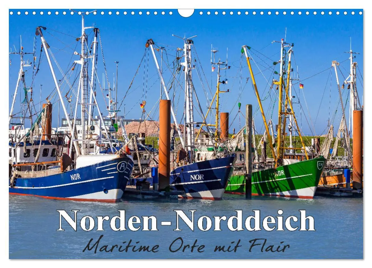 Cover: 9783457964927 | Norden-Norddeich. Maritime Orte mit Flair (Wandkalender 2026 DIN A3...