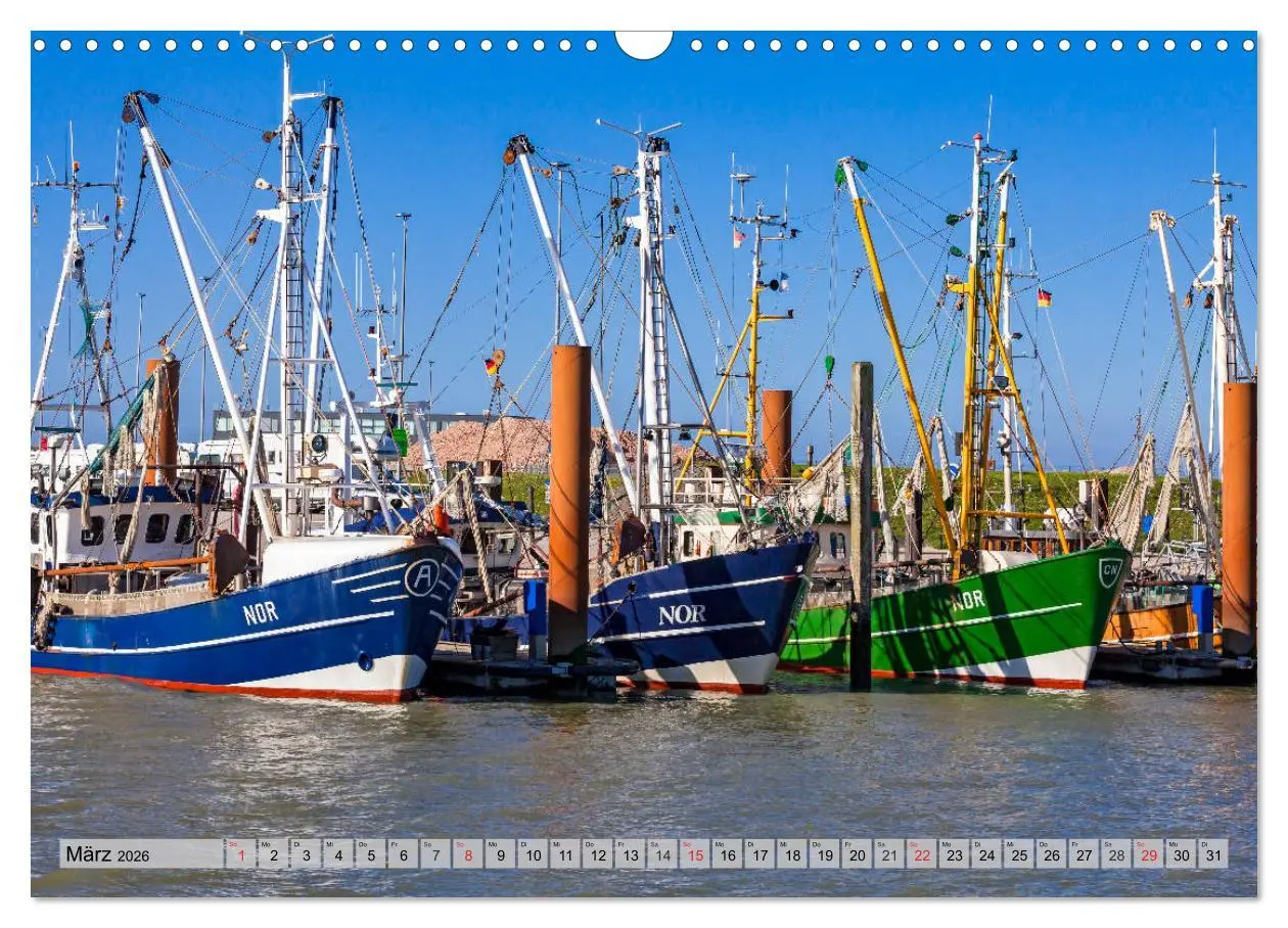 Bild: 9783457964927 | Norden-Norddeich. Maritime Orte mit Flair (Wandkalender 2026 DIN A3...