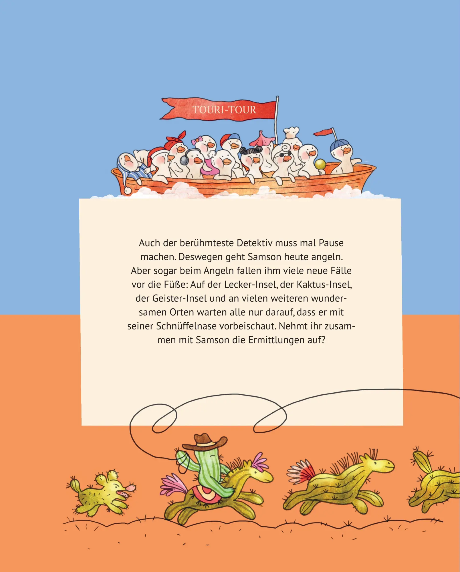 Rückseite: 9783458644927 | Detektiv Samson 2 - Auf den Inseln | Katerina Gorelik | Buch | 32 S.