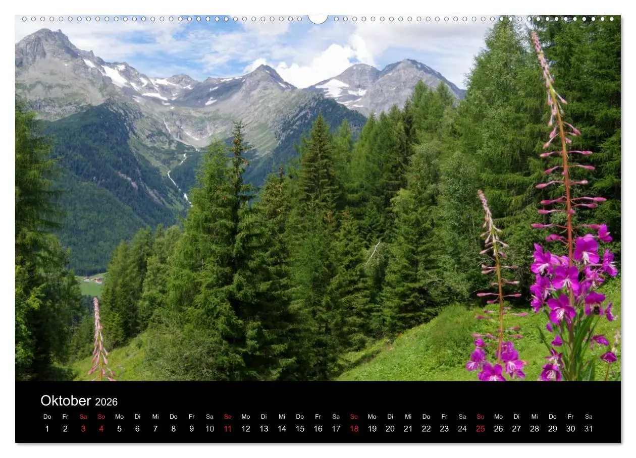 Bild: 9783516124927 | Im Tauferer Ahrntal in Südtirol (Wandkalender 2026 DIN A2 quer),...