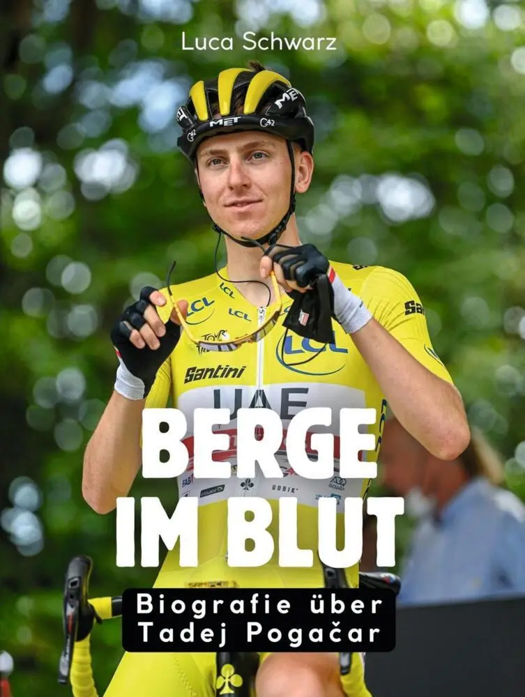 Cover: 9783695324927 | Berge im Blut | Biografie über Tadej Pogacar. Komplett in Farbe | Buch