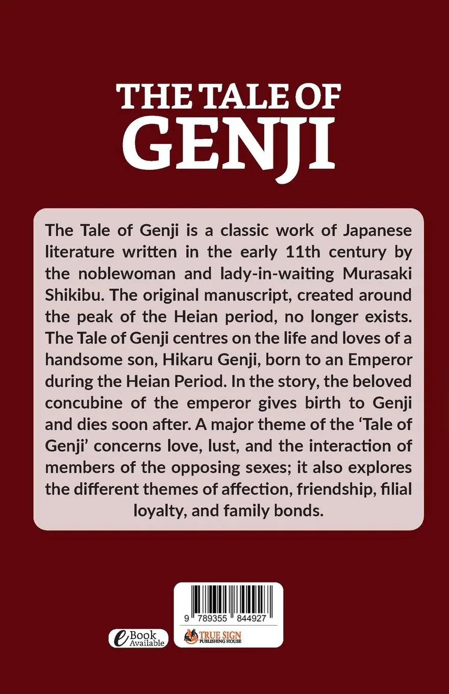 Rückseite: 9789355844927 | The Tale of Genji | Murasaki Shikibu | Taschenbuch | Englisch | 2022