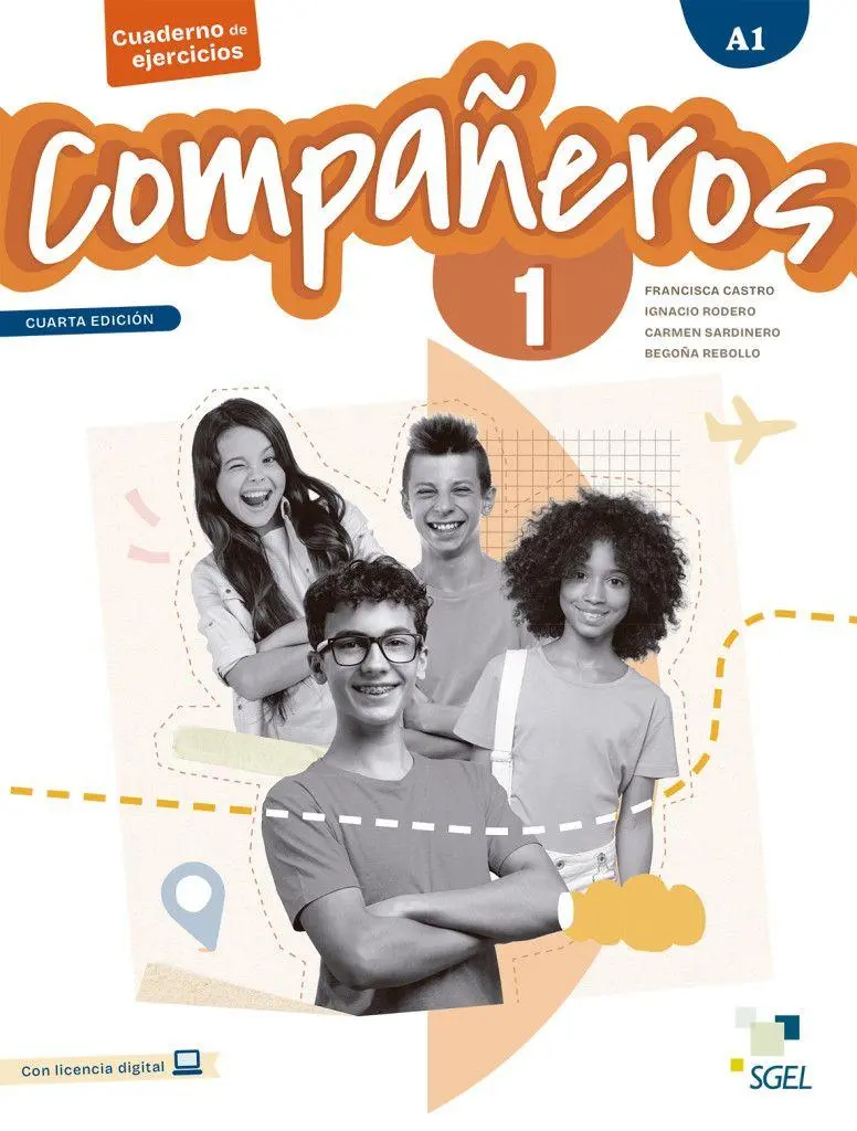Compañeros 1 - Cuarta edición. Arbeitsbuch + Code
