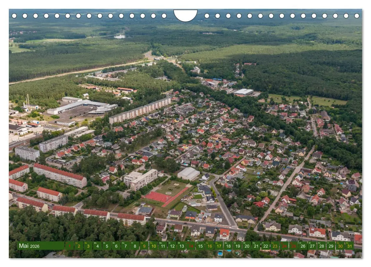Bild: 9783457855027 | Eberswalde in Luftbildern (Wandkalender 2026 DIN A4 quer), CALVENDO...