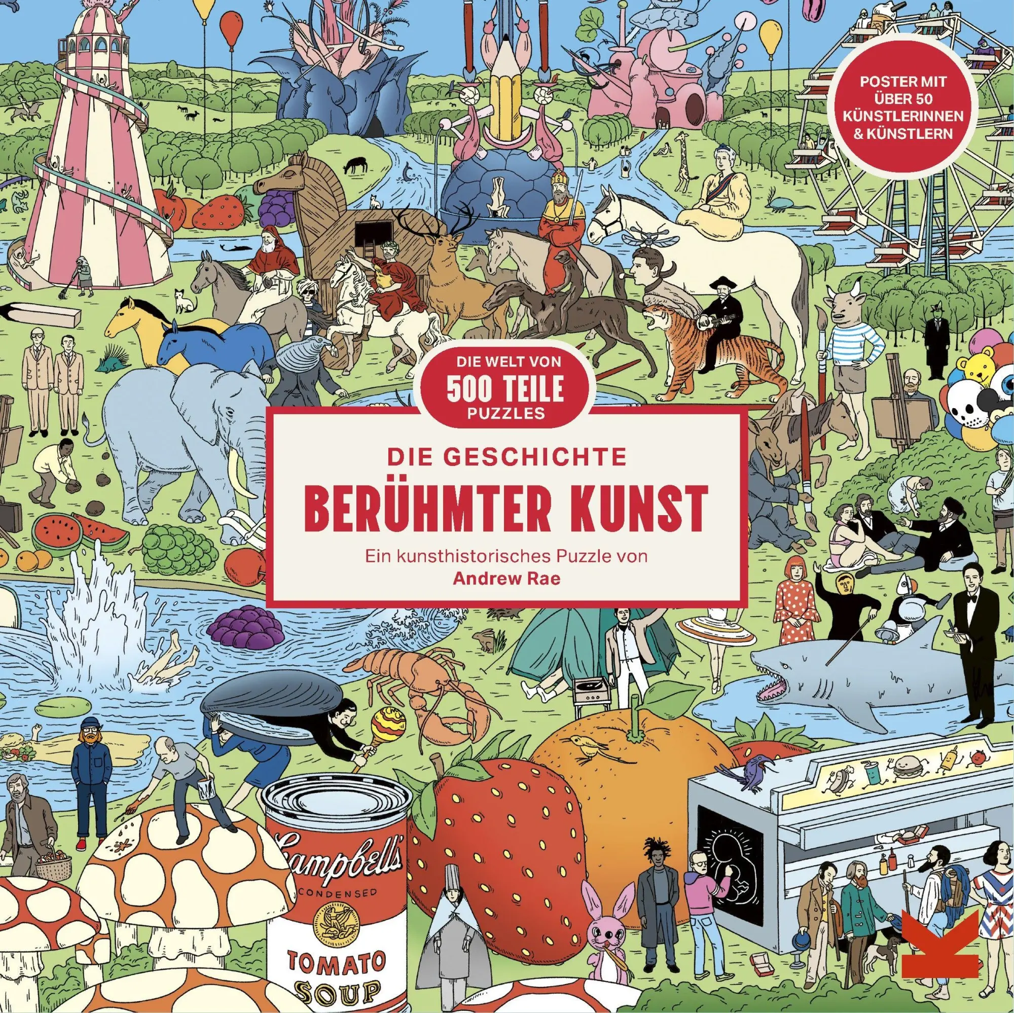 Cover: 9783962445027 | Die Geschichte berühmter Kunst | Andrew Rae | Spiel | Deutsch | 2026