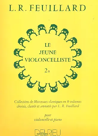 Cover: 9790231705027 | Jeune Violoncelliste 2B | Louis R. Feuillard | Buch | Edition Delrieu