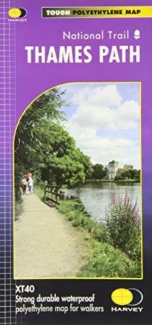Cover: 9781851375127 | Thames Path | Harvey Map Services Ltd. | (Land-)Karte | Trail Map XT60