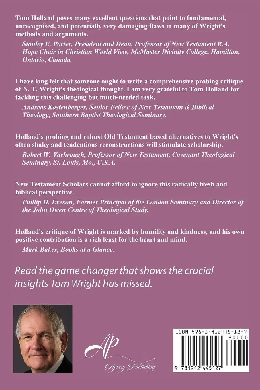 Rückseite: 9781912445127 | Tom Wright and the Search for Truth | Tom Holland | Taschenbuch | 2020