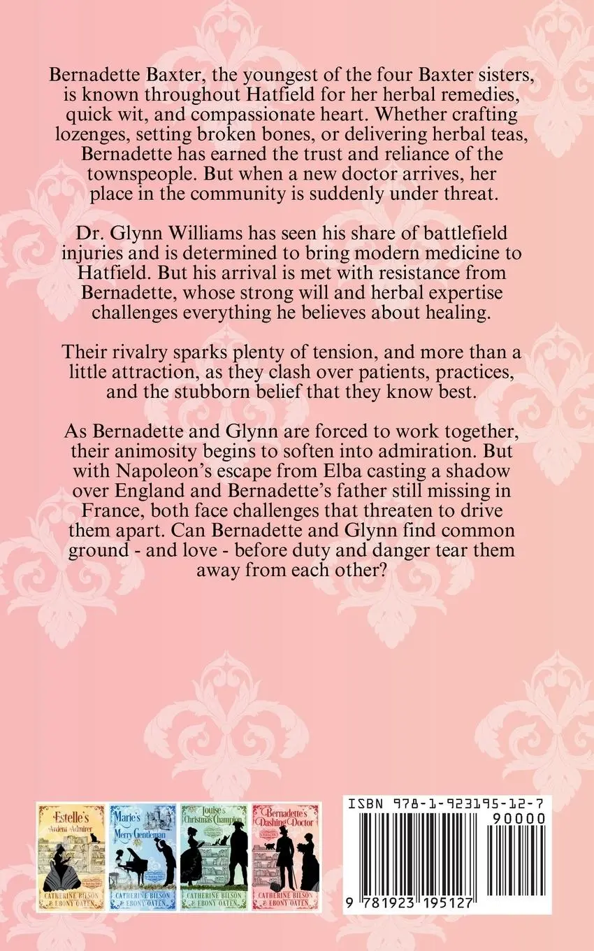 Rückseite: 9781923195127 | Bernadette's Dashing Doctor | A Sweet Regency Romance | Bilson (u. a.)