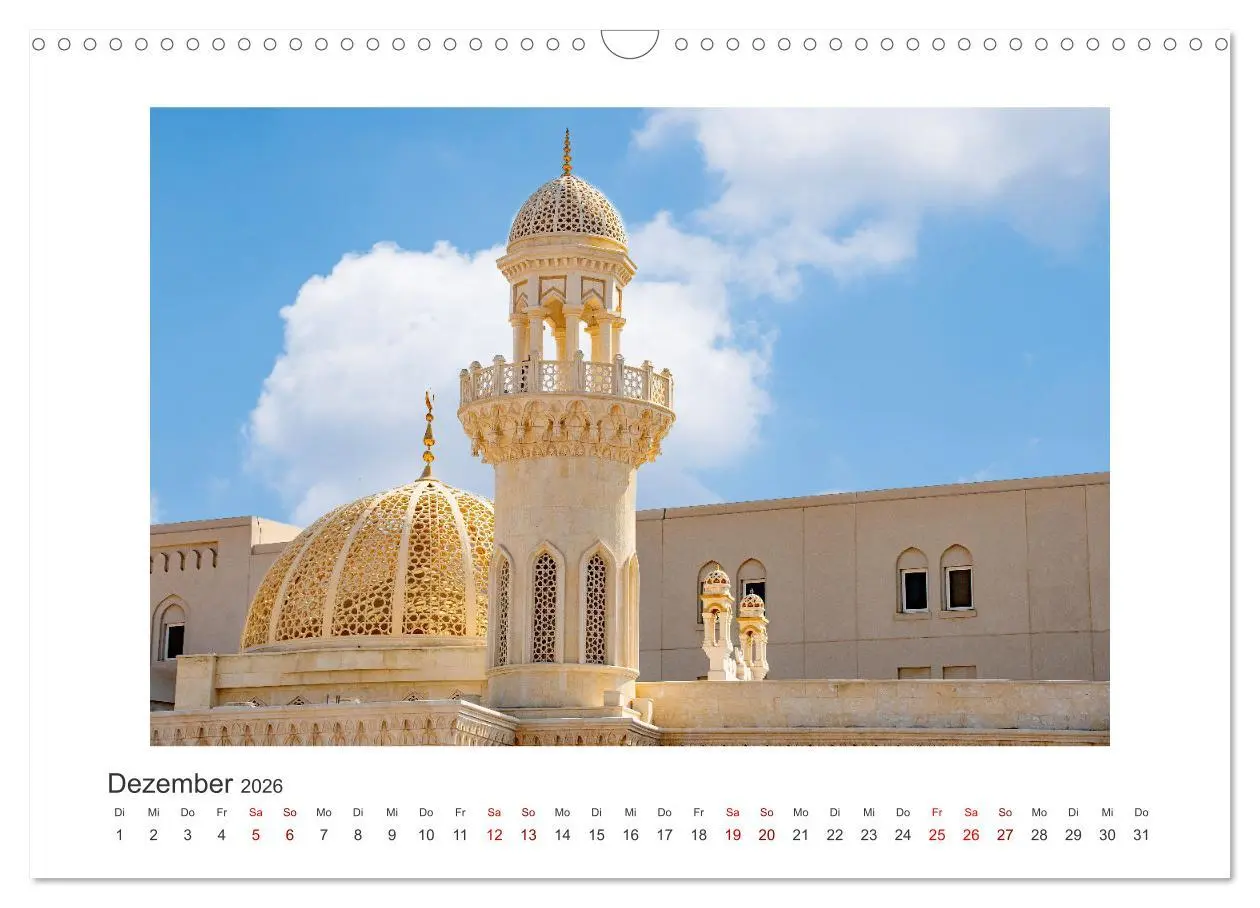 Bild: 9783457535127 | Oman - Reiseziel Maskat und Salalah (Wandkalender 2026 DIN A3...