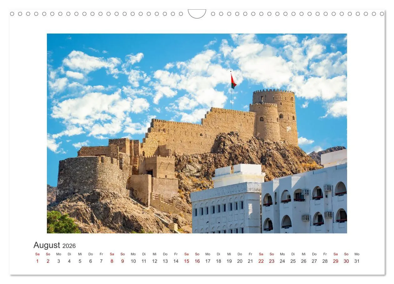Bild: 9783457535127 | Oman - Reiseziel Maskat und Salalah (Wandkalender 2026 DIN A3...