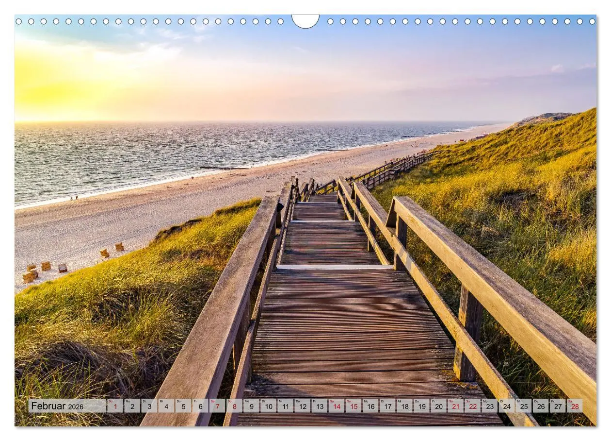 Bild: 9783457605127 | Nordsee - Sehnsuchtskalender zu Strand und Meer (Wandkalender 2026...