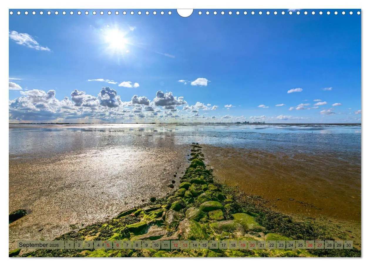 Bild: 9783457605127 | Nordsee - Sehnsuchtskalender zu Strand und Meer (Wandkalender 2026...