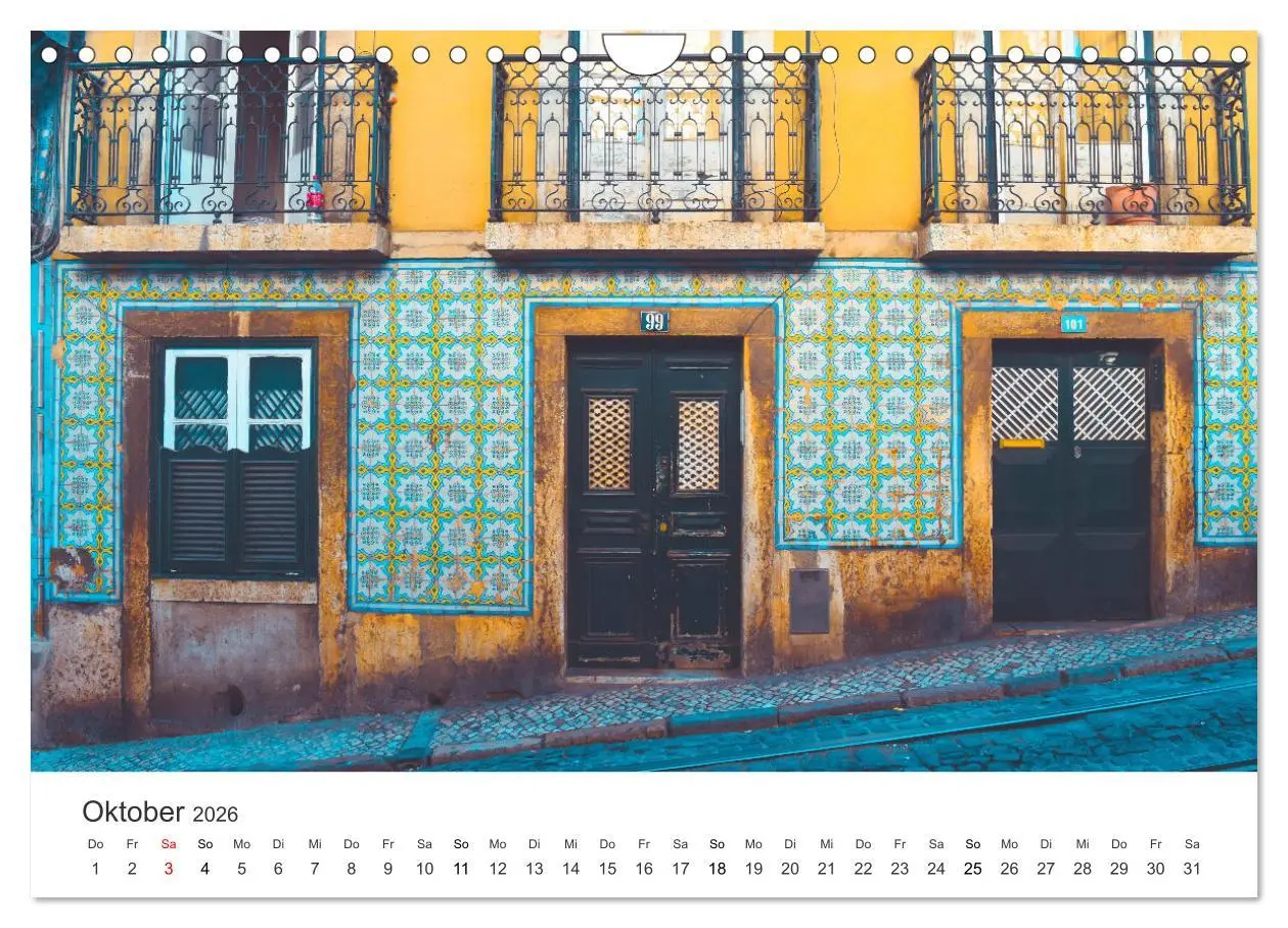 Bild: 9783457915127 | Sonnige Grüße aus Portugal (Wandkalender 2026 DIN A4 quer),...