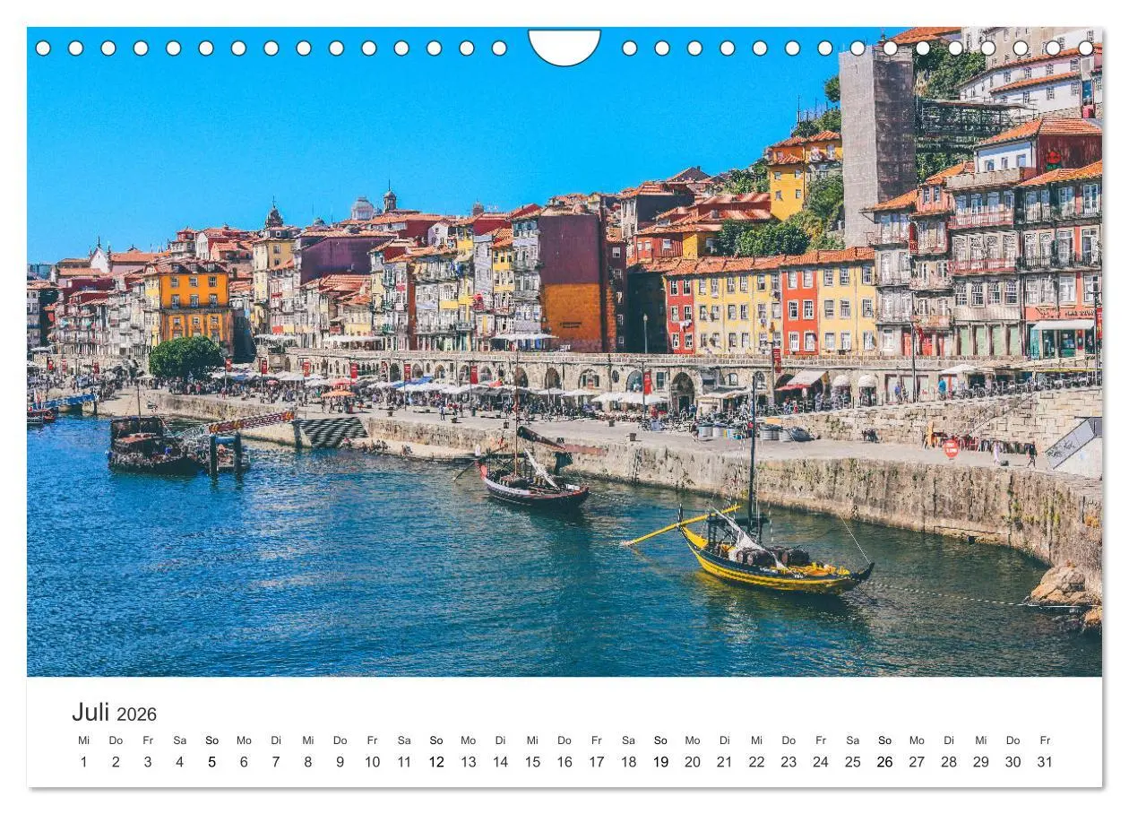 Bild: 9783457915127 | Sonnige Grüße aus Portugal (Wandkalender 2026 DIN A4 quer),...