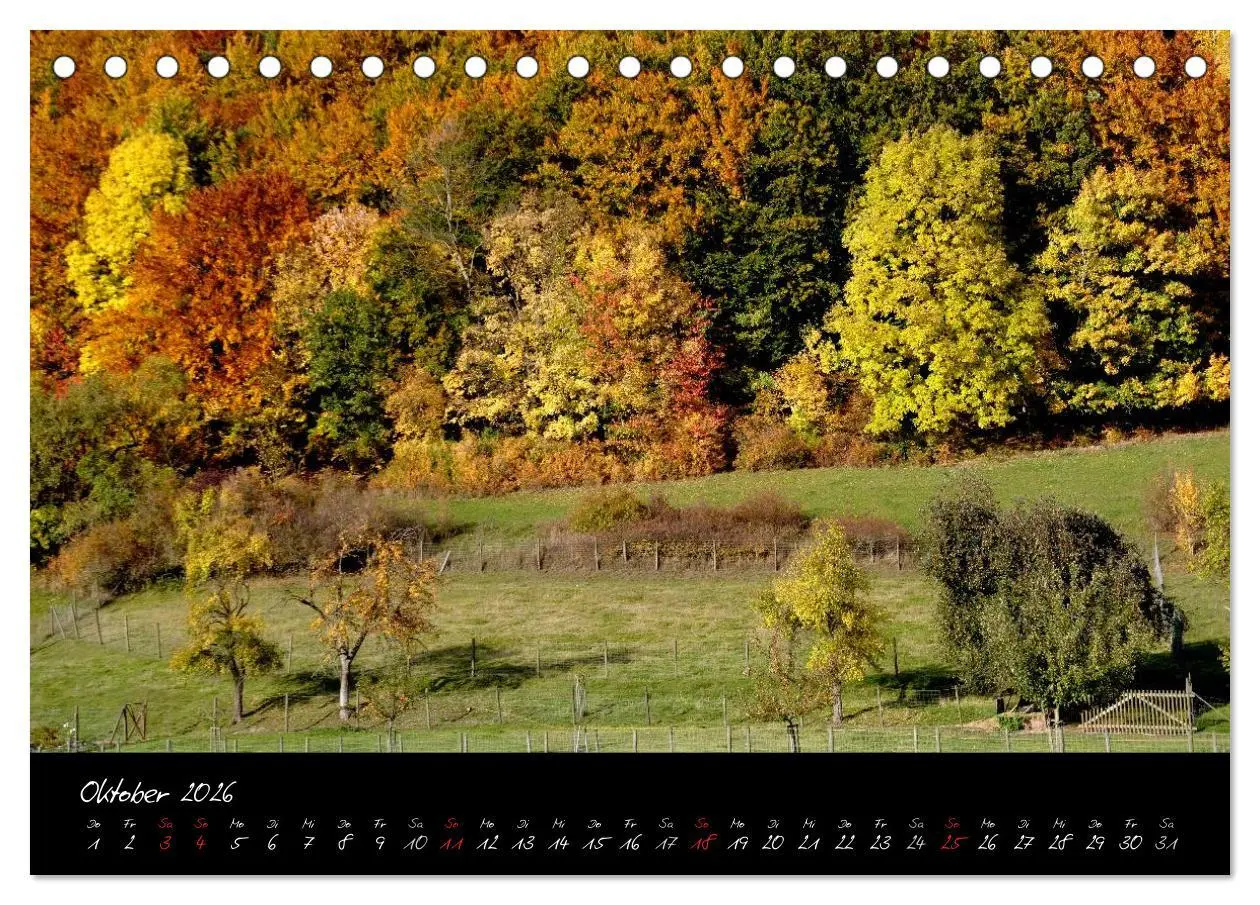 Bild: 9783516175127 | RHÖN = SCHÖN (Tischkalender 2026 DIN A5 quer), CALVENDO Monatskalender