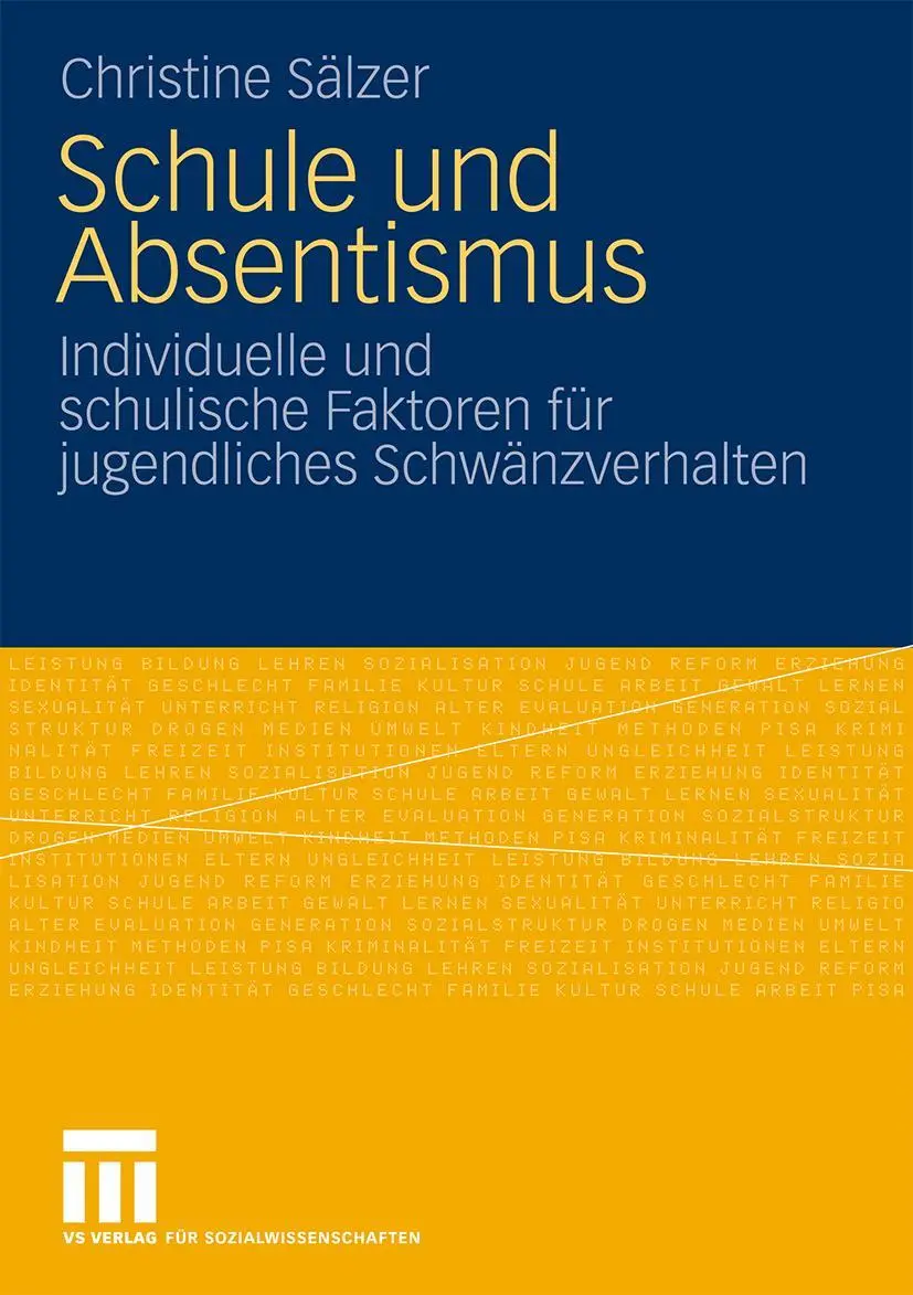 Cover: 9783531165127 | Schule und Absentismus | Christine Riegel | Taschenbuch | xii | 2010