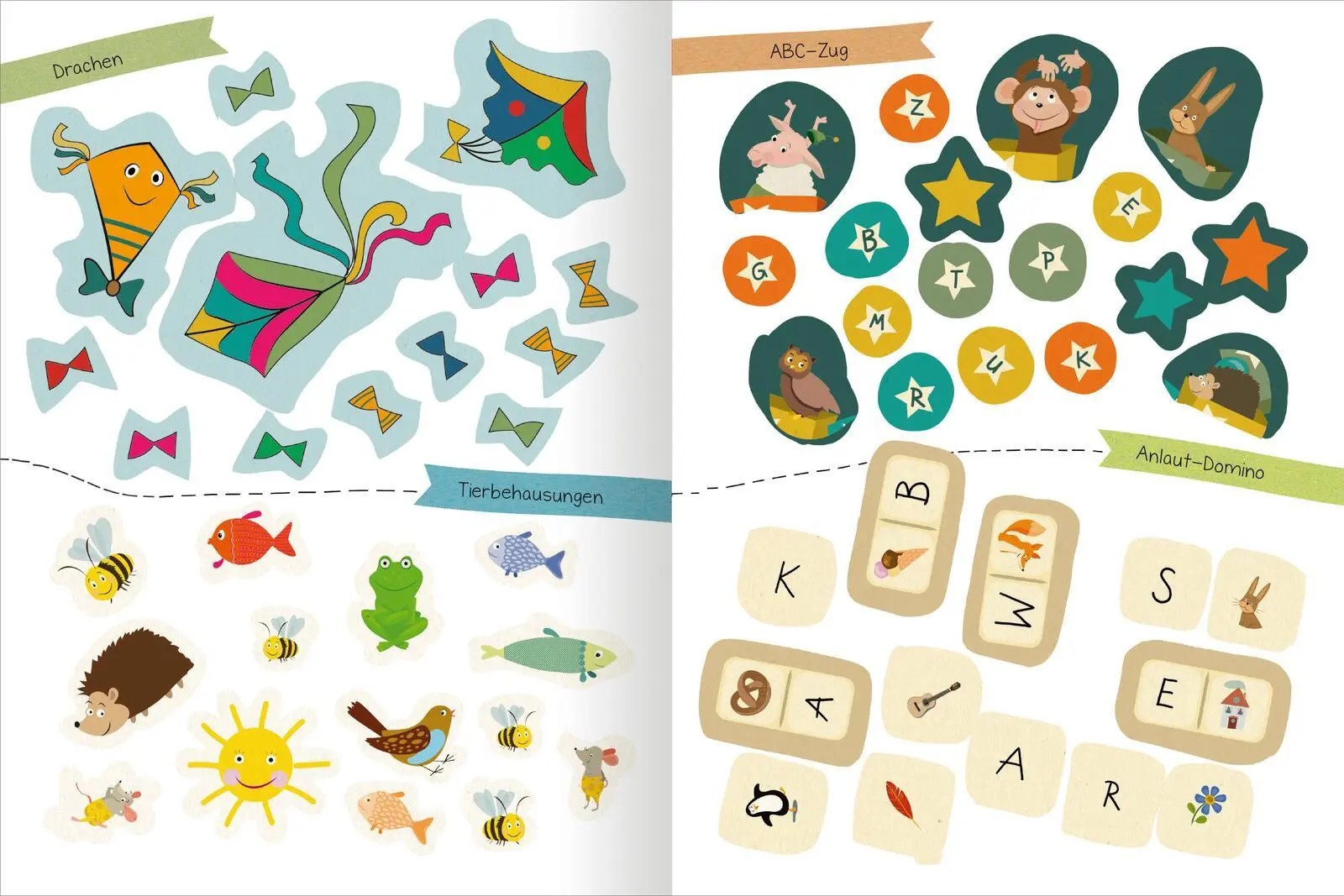 Bild: 9783845855127 | Stickern und Lernen - Denkspiele | Über 200 Sticker | Katja Jäger