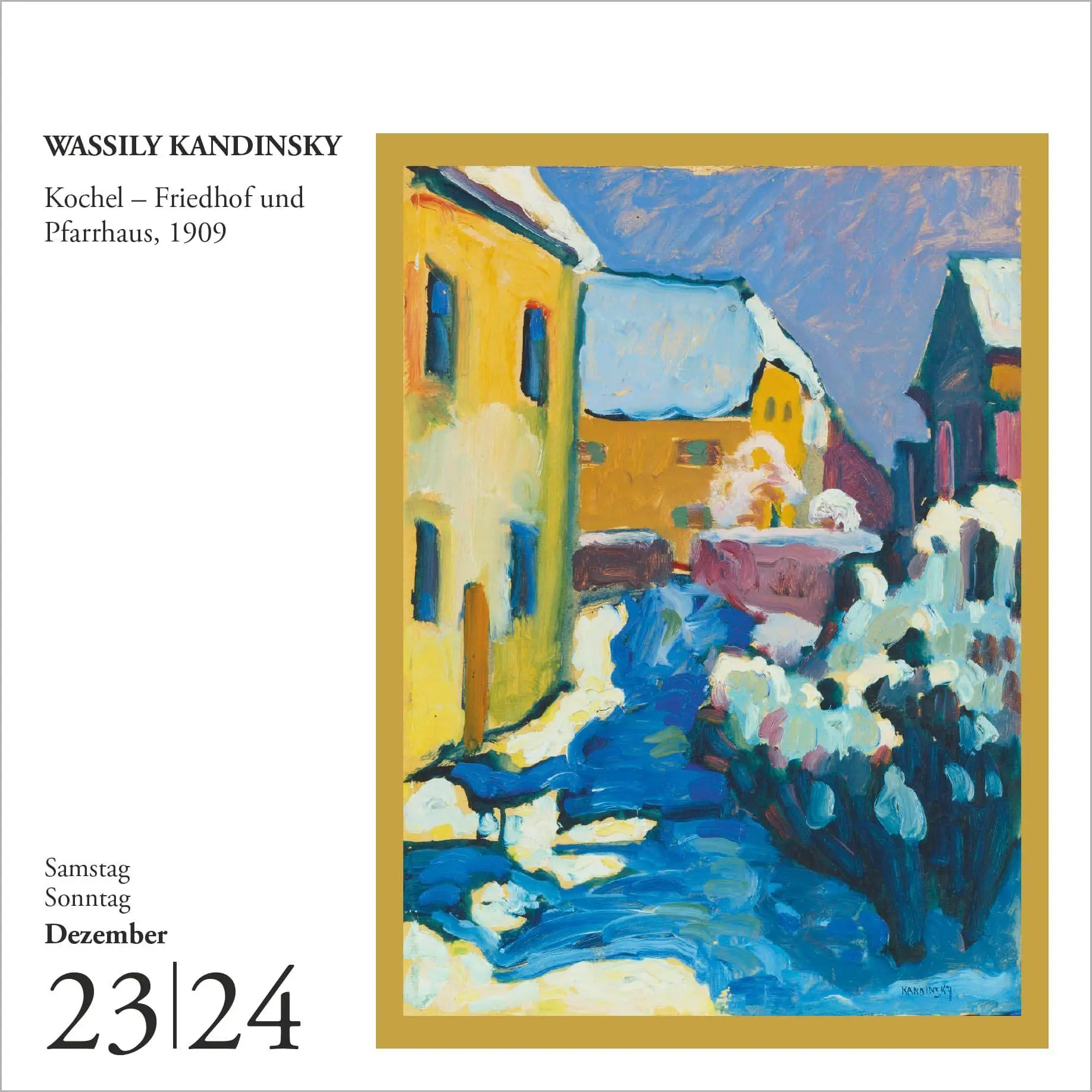 Bild: 4069095015227 | Der Goldene DUMONT-Kunstkalender 2027 | Neumann Verlage GmbH &amp; Co. KG