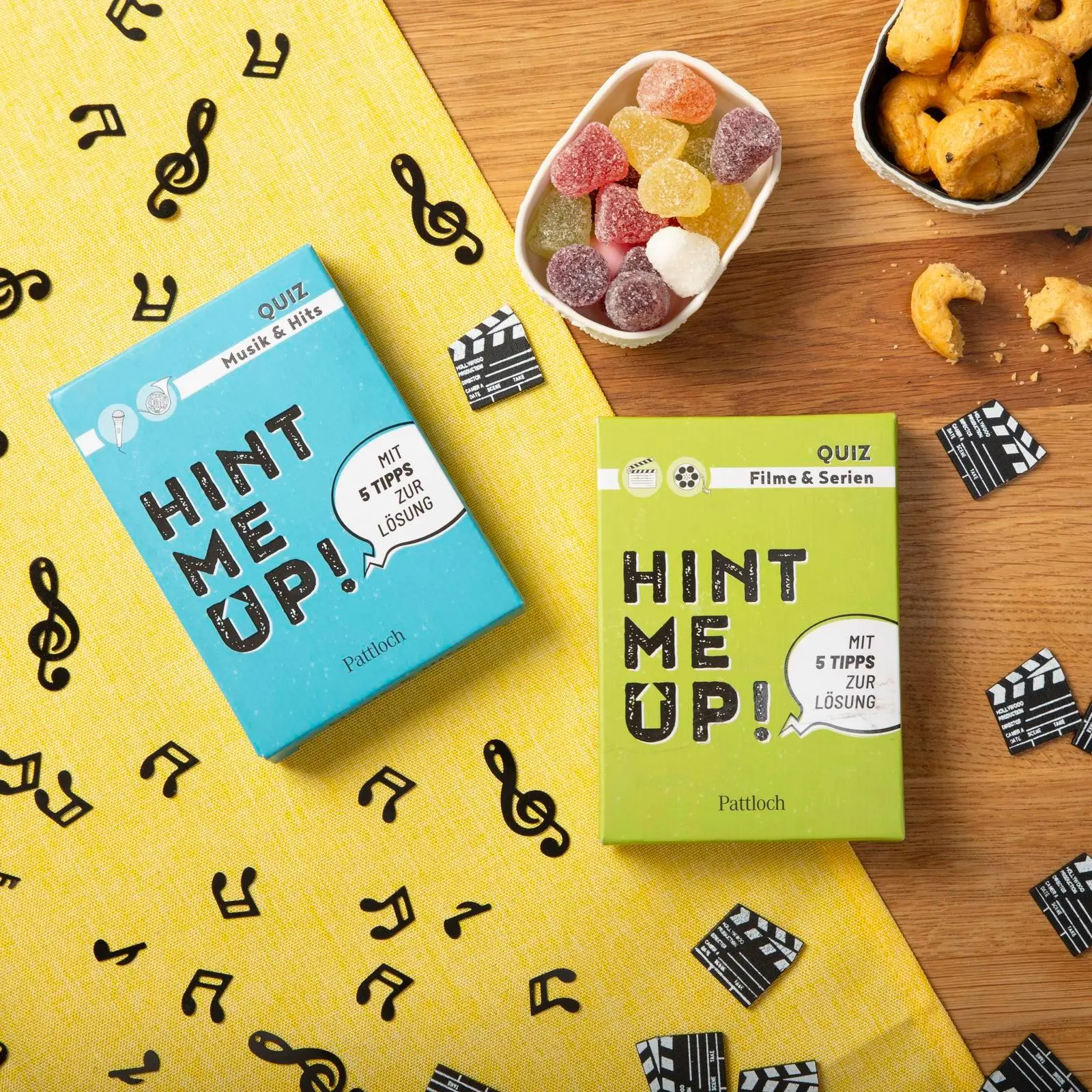 Bild: 4260308345227 | Hint me Up! Filme &amp; Serien | Pattloch Verlag | Spiel | Schachtel