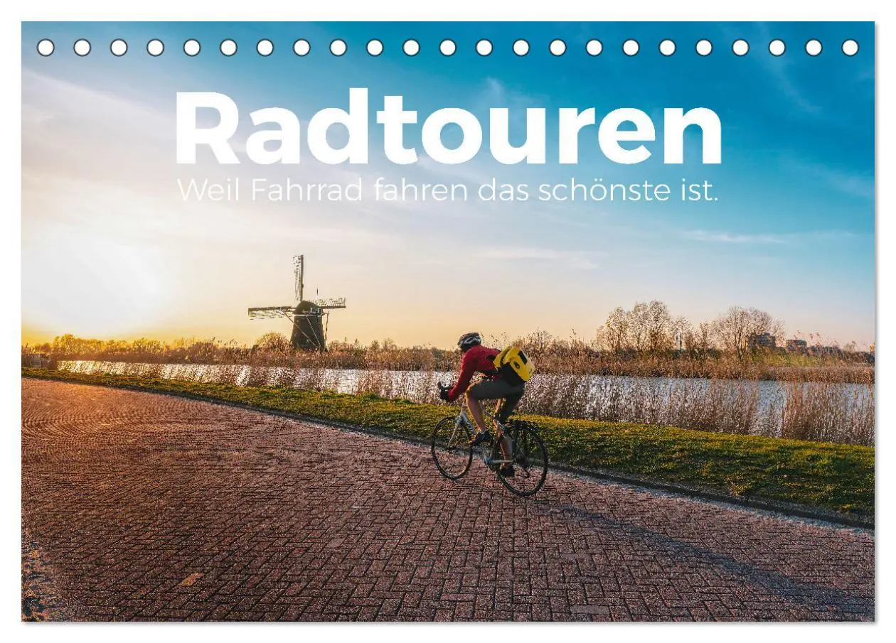 Cover: 9783457385227 | Radtouren - Weil Fahrrad fahren das schönste ist. (Tischkalender...