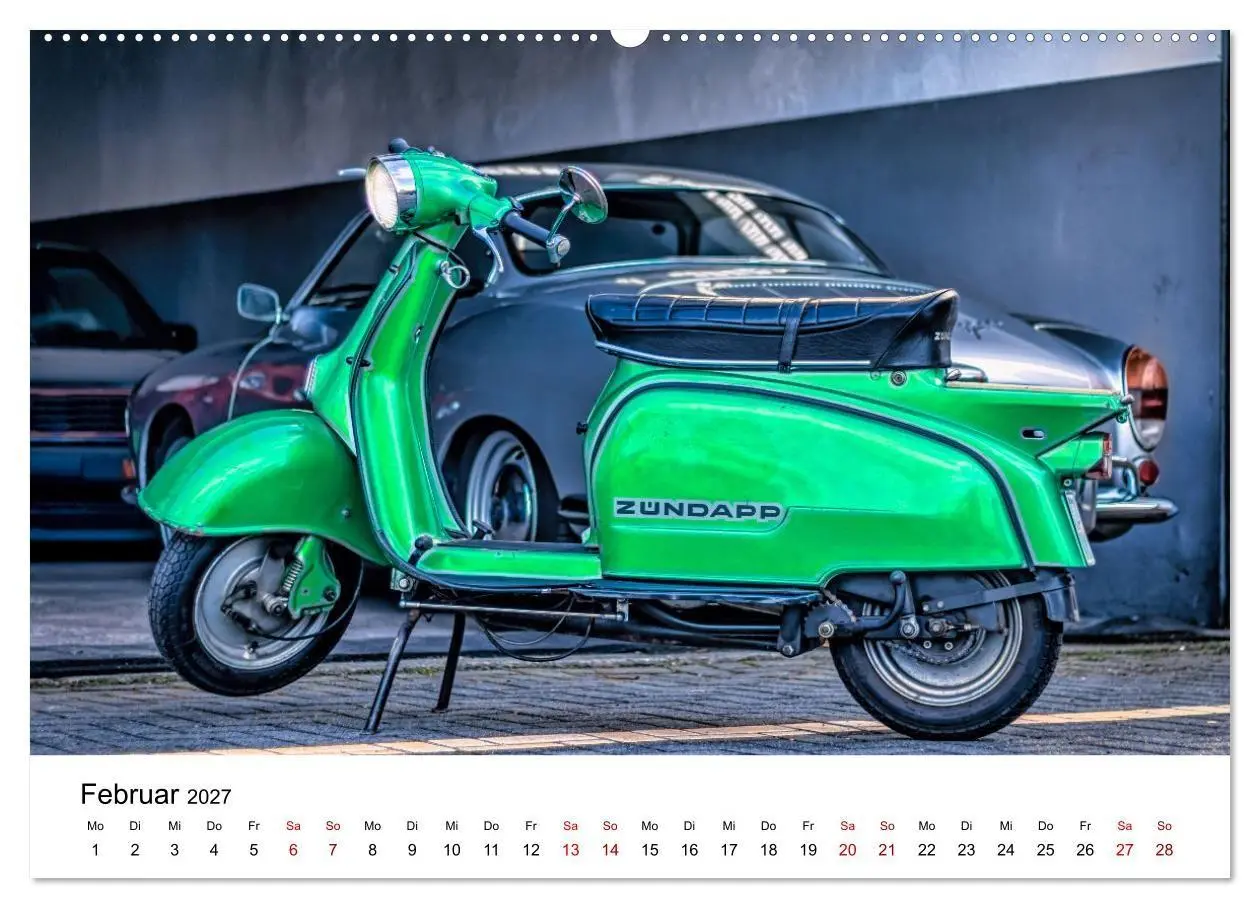 Bild: 9783569185227 | Zündapp-Träume (hochwertiger Premium Wandkalender 2027 DIN A2...