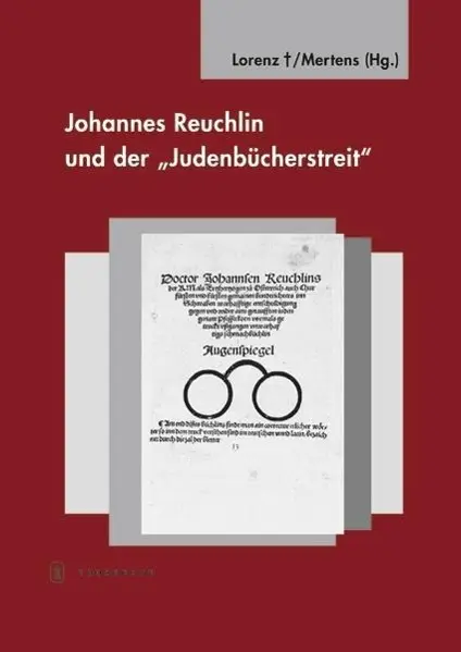 Cover: 9783799555227 | Johannes Reuchlin und der 'Judenbücherstreit' | Lorenz | Buch | 270 S.