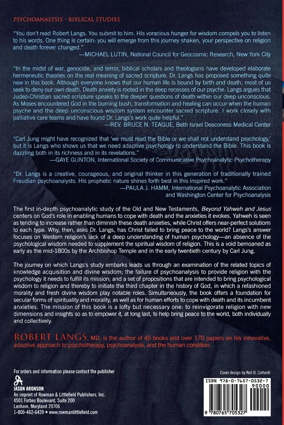 Rückseite: 9780765705327 | Beyond Yahweh and Jesus | Robert Langs | Taschenbuch | Englisch | 2007