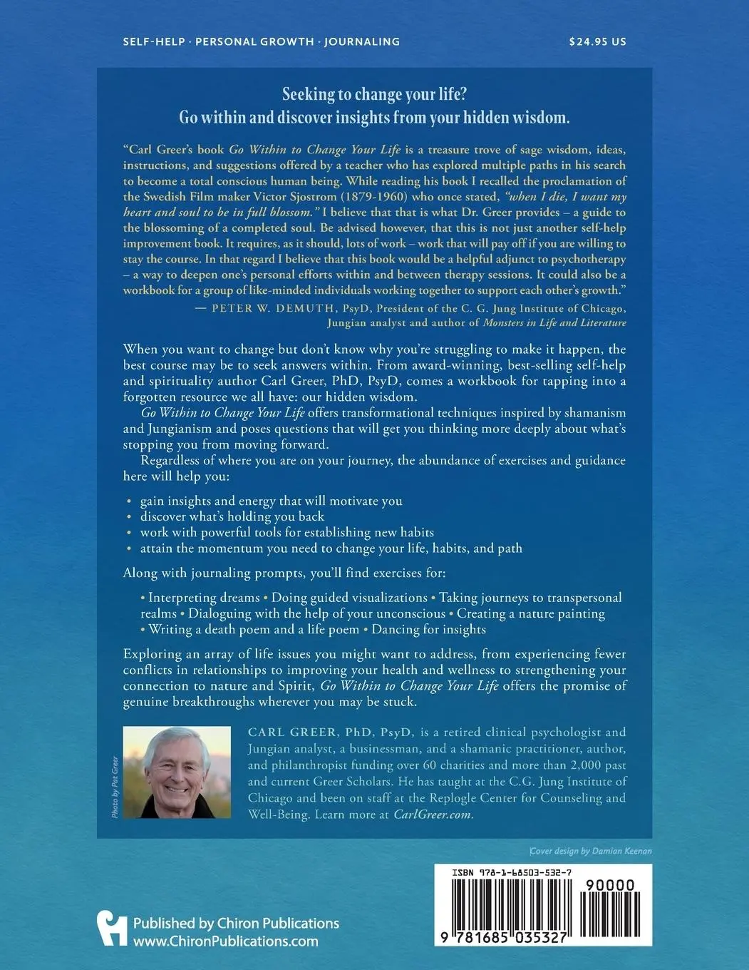Rückseite: 9781685035327 | Go Within to Change Your Life | Carl Greer | Taschenbuch | Englisch