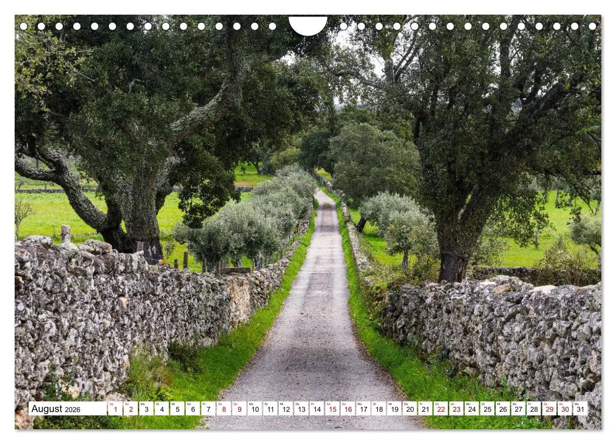 Bild: 9783457685327 | Alentejo - das romantische Portugal (Wandkalender 2026 DIN A4...